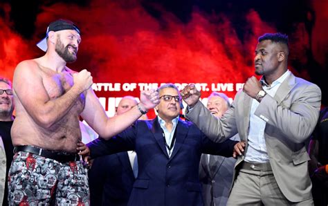 Tyson Fury v Francis Ngannou: Fight date, time, undercard.
